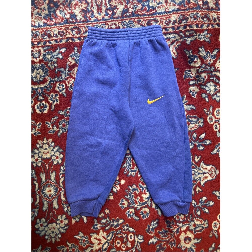 Vintage Nike white tag Red Swoosh 3T Purple jogger sweatpants